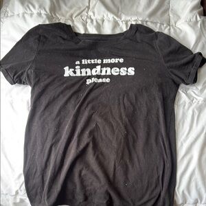 The Spring Shop Black and White Short Sleeve Tee